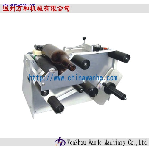 J100半自動圓瓶不干膠貼標機